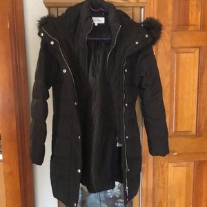 worn once, black winter jacket